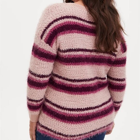 nwt POPCORN PULLOVER DROP SHOULDER SWEATER SIZE 4 - Picture 2 of 4